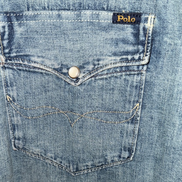 Denim & Supply Ralph Lauren Blue Denim Shirt - Picture 6 of 7